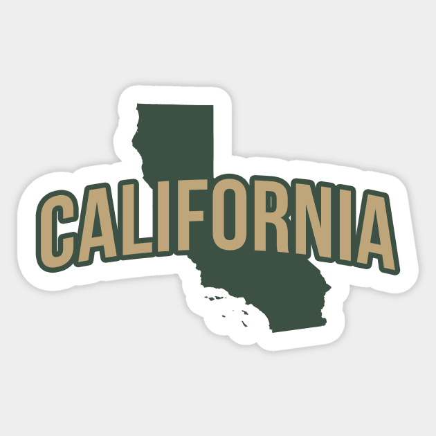 California State Sticker by Novel_Designs